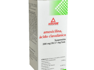 Amoxicilina/Clavulanato 200/28.57mg 50ml