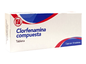 Clorfenamina Compuesta 10 tabs