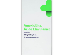 AMOXICILINA/CLAVULANICO 250/62.5MG