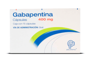 GABAPENTINA 15 CAPS 400MG