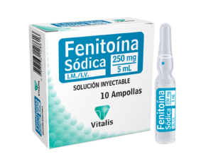 Comvufen (fenitoina sodica) 250 mg/5 ml solucin 5 ml