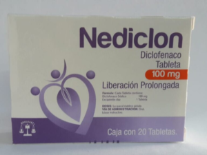 Nediclon 100mg 20 caps
