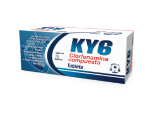 KY6 (CLORFENAMINA COMPUESTA) 10 tabs