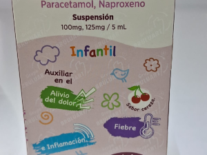 BRUNADOL PARACETAMOL/NAPROXENO SUSPENSION INFANTIL