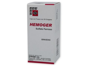 SULFATO FERROSO 50 GRANGEAS A
