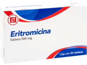 Eritromicina 500mg 20 tabs