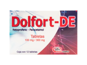 DOLFORT-DE 100 MG/300 MG C/12 TAB A