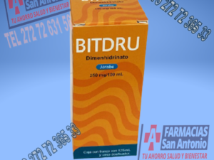 BITDRU SUSP 250 MG DIMENHIDRINATO