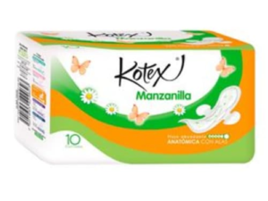 TOA FEM KOTEX CONT ANAT C/A 10