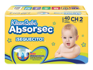 KLEEN BEBE ABSORSEC CHICO C 40 C