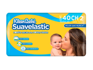 KLEEN BEBE SUAVELASTIC MAX CHICO C/40 C