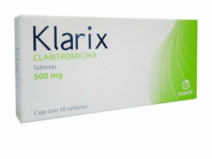 KLARIX (CLARITROMICINA) 500MG 10TAB