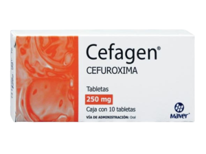 CEFAGEN (cefuroxima)10 TABS 250MG