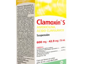 AMOXICILINA AC. CLAVULANICO SUSP 600/42.9 MG/5 ML 50 ML