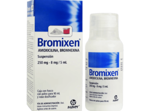 Bromixen Amoxicilina/Bromhexina 250/8 Mg Suspensin
