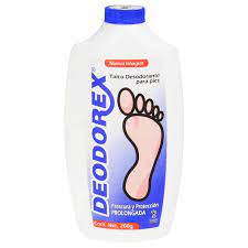 talco deodorex 200 g