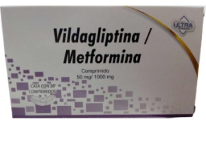 VILDAGLIPTINA-METFORMINA-1000MG-30COMP