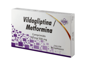 VILDAGLIPTINA/METFORMINA 50/500MG COMP C/30.