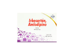 IRBESARTAN / AMLODIPINO 28 TAB