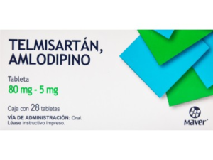 TELMISARTAN / AMLODIPINO 80/5 28 TAB