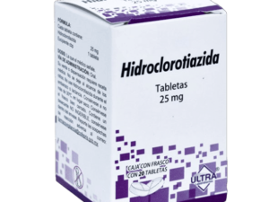 Hidroclorotiazida 25mg 20 tabs