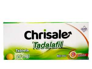 Chrisale 20 mg con 8 tabletas