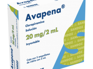 AVAPENA 20MG INY AMP 2ML C5 A