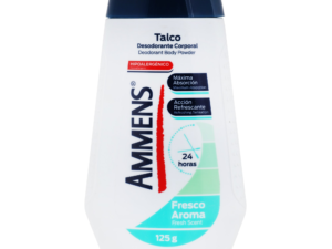 Ammens talco desodorante corporal aroma fresco 125 g