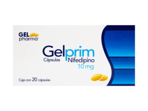 GELPRIM (nifedipino)20 CAPS 10MG