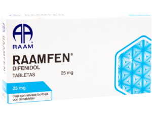 RAAMFEN DIFENIDOL 25MG 30TAB