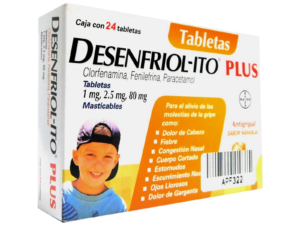 DESENFRIOLITO PLUS-80MG-24TAB
