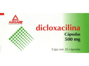 Dicloxacilina 500mg 20 tabs