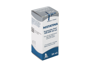NISTATINA SUSP 24ML 100000UB
