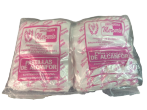Alcanfor Cali 24 sobres