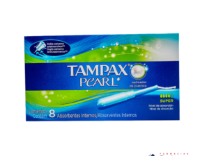 TAMPAX PEARL SUPER PZA 8