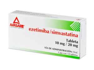 EZETIMIBA SIMVASTATINA COMPRIMIDOS