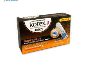 TAMPONES KOTEX UNIK SUPERPLUSC/12