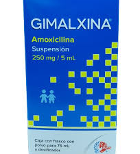 AMOXICILINA 250 MG SUSP. 75ML GRIMALXINA