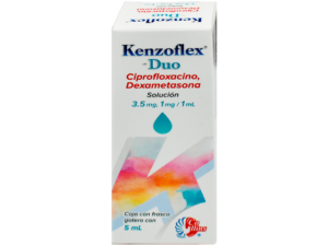 KENZOFLEX-DUO CIPROFLOXAINO/DEXAMETASONA