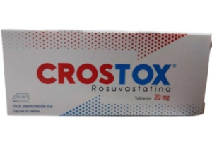 CROSTOX (rosuvastatina) 20MG TAB
