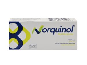 Norfloxacino 400mg 20 tabs