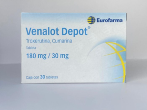 VENALOT DEPOT-TROXERUTINA-CUMARINA-180MG-30TAB