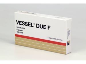 VESSEL DUE F 25MG CAP 50