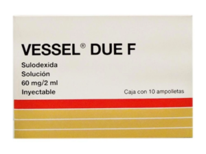 VESSEL DUE F-SULODEXIDA-60MG